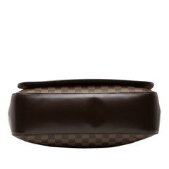 ルイ ヴィトン ダミエ スペンサー 斜め掛け ショルダーバッグ N58021 ブラウン PVC レザー メンズ LOUIS VUITTON 【中古】