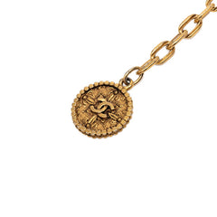 シャネル ココマーク チェーン ベルト ゴールド メッキ レディース CHANEL 【中古】