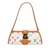 ルイ ヴィトン モノグラム マルチカラー シャーリー ショルダーバッグ M40049 ブロン ホワイト マルチカラー PVC レザー レディース LOUIS VUITTON 【中古】