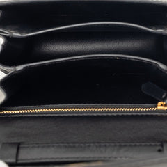 セリーヌ クラシックボックス スモール ショルダーバッグ ワンショルダー ブラック レザー レディース CELINE 【中古】