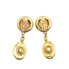 シャネル ヴィンテージ イヤリング ゴールド メッキ レディース CHANEL 【中古】