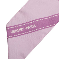 エルメス ツイリー BOLDUC ボルデュック スカーフ パープル シルク レディース HERMES 中古