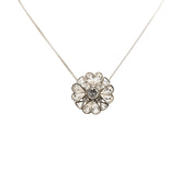 シャネル ココマーク ネックレス 08A シルバー メタル ラインストーン レディース CHANEL 【中古】