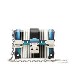 ルイ ヴィトン トランク ポーチ チャーム M58876 マルチカラー カーフレザー レディース LOUIS VUITTON 【中古】