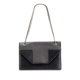 サンローラン ベティ スタッズ チェーン ショルダーバッグ ブラック シルバー レザー レディース SAINT LAURENT 【中古】