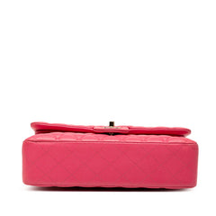 シャネル マトラッセ ココマーク チェーン ショルダーバッグ ピンク キャビアスキン レディース CHANEL 【中古】