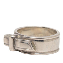 エルメス アルテミス リボン リング 指輪 #46 SV925 シルバー レディース HERMES 【中古】