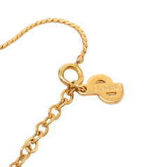 ディオール CDロゴ ネックレス ゴールド メッキ レディース Dior 【中古】