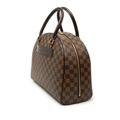 ルイ ヴィトン ダミエ ノリータ ハンドバッグ N41455 ブラウン PVC レザー レディース LOUIS VUITTON 【中古】