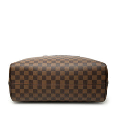 ルイ ヴィトン ダミエ ノリータ ハンドバッグ N41455 ブラウン PVC レザー レディース LOUIS VUITTON 【中古】