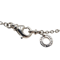 ブルガリ ラテンクロス ネックレス K18WG ホワイトゴールド レディース BVLGARI 【中古】