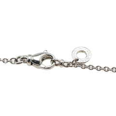 ブルガリ ラテンクロス ネックレス K18WG ホワイトゴールド レディース BVLGARI 【中古】