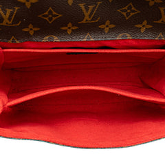 ルイ ヴィトン モノグラム ポシェット メティスMM ハンドバッグ ショルダーバッグ 2WAY M43984 ブラウン マルチカラー PVC レザー レディース LOUIS VUITTON 【中古】