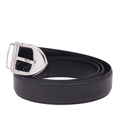 ルイ ヴィトン エピ サンチュール クラシック ベルト サイズ:110/44 M6833W ブラック ノワール レザー メンズ LOUIS VUITTON 【中古】