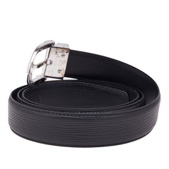 ルイ ヴィトン エピ サンチュール クラシック ベルト サイズ:110/44 M6833W ブラック ノワール レザー メンズ LOUIS VUITTON 【中古】