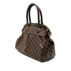 ルイ ヴィトン ダミエ トレヴィPM ハンドバッグ ショルダーバッグ 2WAY N51997 ブラウン PVC レザー レディース LOUIS VUITTON 【中古】