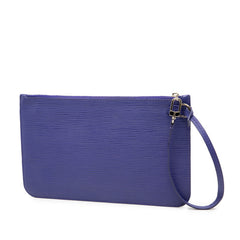 ルイ ヴィトン エピ ネヴァーフル 付属 ポーチ フィグ パープル レザー レディース LOUIS VUITTON 【中古】