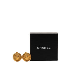 シャネル ヴィンテージ コイン モチーフ イヤリング ゴールド メッキ レディース CHANEL 【中古】
