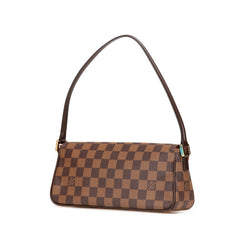ルイ ヴィトン ダミエ レコレータ ハンドバッグ ショルダーバッグ N51299 ブラウン PVC レザー レディース LOUIS VUITTON 【中古】