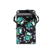 プラダ 三角ロゴプレート フランケンシュタイン ショルダーバッグ スマホケース 2ZH068 ブラック マルチカラー レザー メンズ PRADA 【中古】