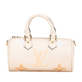 ルイ ヴィトン モノグラム アンプラント パピヨンBB ハンドバッグ ショルダーバッグ 2WAY M45708 クレーム サフラン グレインカーフレザー レディース LOUIS VUITTON 【中古】