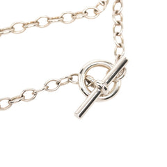 エルメス レポンス ラージ LG チェーン ペンダント ネックレス SV925 シルバー レディース HERMES 中古