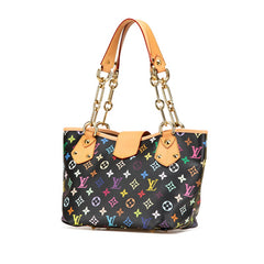 ルイ ヴィトン モノグラム マルチカラー アニーMM ショルダーバッグ M40308 ブラック PVC レザー レディース LOUIS VUITTON 【中古】