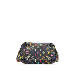 ルイ ヴィトン モノグラム マルチカラー アニーMM ショルダーバッグ M40308 ブラック PVC レザー レディース LOUIS VUITTON 【中古】