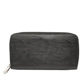 ルイ ヴィトン エピ ジッピーウォレット 長財布 M68755 ノワール ブラック レザー レディース LOUIS VUITTON 【中古】