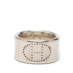 エルメス エクリプス リュバン リング 指輪 #51 SV925 シルバー レディース HERMES 【中古】