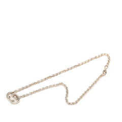 グッチ チェーン GGロゴ ペンダント ネックレス SV925 シルバー レディース GUCCI 中古
