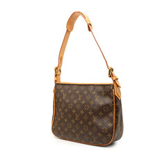 ルイ ヴィトン モノグラム ハドソンGM ショルダーバッグ M40045 ブラウン PVC レザー レディース LOUIS VUITTON 【中古】