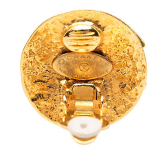 シャネル ココマーク ヴィンテージ イヤリング ゴールド メッキ レディース CHANEL 【中古】