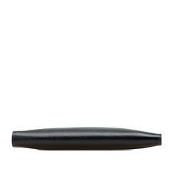 プラダ 三角ロゴプレート クラッチバッグ ブラック レザー レディース PRADA 【中古】