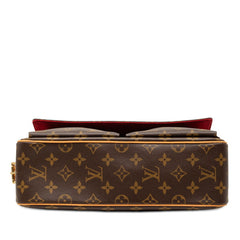ルイ ヴィトン モノグラム ヴィバ シテMM ショルダーバッグ M51164 ブラウン PVC レザー レディース LOUIS VUITTON 【中古】