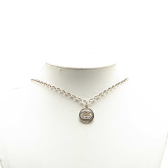 グッチ インターロッキングG ネックレス SV925 シルバー レディース GUCCI 【中古】
