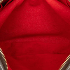 ルイ ヴィトン ダミエ ハイバリー ハンドバッグ ショルダーバッグ N51200 ブラウン PVC レザー レディース LOUIS VUITTON 【中古】