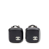 シャネル ココマーク キーキャップモチーフ イヤリング 00T刻印 ブラック プラスチック メタル レディース CHANEL 【中古】