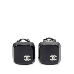 シャネル ココマーク キーキャップモチーフ イヤリング 00T刻印 ブラック プラスチック メタル レディース CHANEL 【中古】