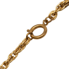 シャネル ココマーク ネックレス ゴールド メッキ レディース CHANEL 【中古】