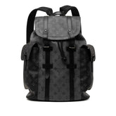 ルイ ヴィトン モノグラム エクリプス クリストファーMM リュック バックパック M45419 ブラック グレー PVC レザー メンズ LOUIS VUITTON 【中古】
