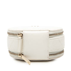 シャネル マトラッセ ココマーク ハンドバッグ チェーン ショルダーバッグ ホワイト レザー レディース CHANEL 【中古】