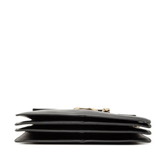 クロエ フェイ ショルダーバッグ ブラック スウェード レザー レディース Chloe 【中古】