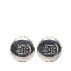 シャネル ココマーク ヴィンテージ イヤリング シルバー メタル レディース CHANEL 【中古】