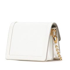 ルイ ヴィトン エピ ドーフィーヌ NV MINI チェーン ショルダーバッグ M55963 スノー ホワイト レザー レディース LOUIS VUITTON 【中古】