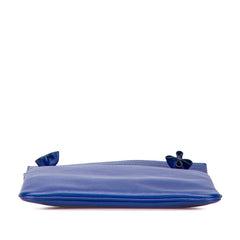 エルメス アリーヌ ミニ 斜め掛け ショルダーバッグ ブルー スイフト レディース HERMES 【中古】