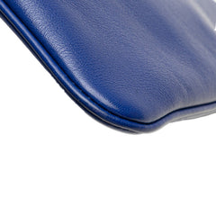 エルメス アリーヌ ミニ 斜め掛け ショルダーバッグ ブルー スイフト レディース HERMES 【中古】