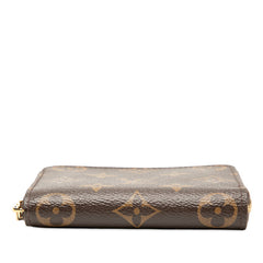 ルイ ヴィトン モノグラム ジッピー コインパース コインケース 小銭入れ M60067 ブラウン PVC レザー レディース LOUIS VUITTON 【中古】