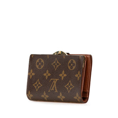 ルイ ヴィトン モノグラム 二つ折り財布 M61663 PVC レザー LOUIS VUITTON 【中古】