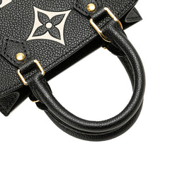 ルイ ヴィトン モノグラム アンプラント プティット サックプラ ハンドバッグ ショルダーバッグ 2WAY M81416 ノワール ブラック カーフレザー レディース LOUIS VUITTON 【中古】